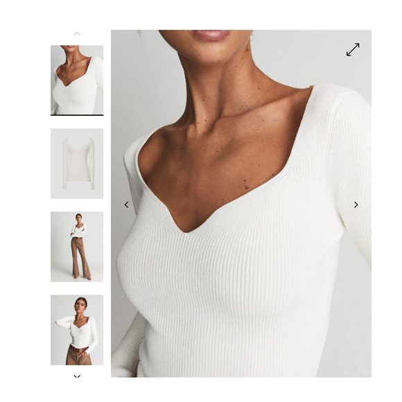 Reiss Rib Top - Picture 8 of 9
